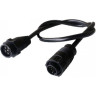 Переходник LOWRANCE 9-pin Black — 7-pin Blue для трансдьюсера 000-12571-001